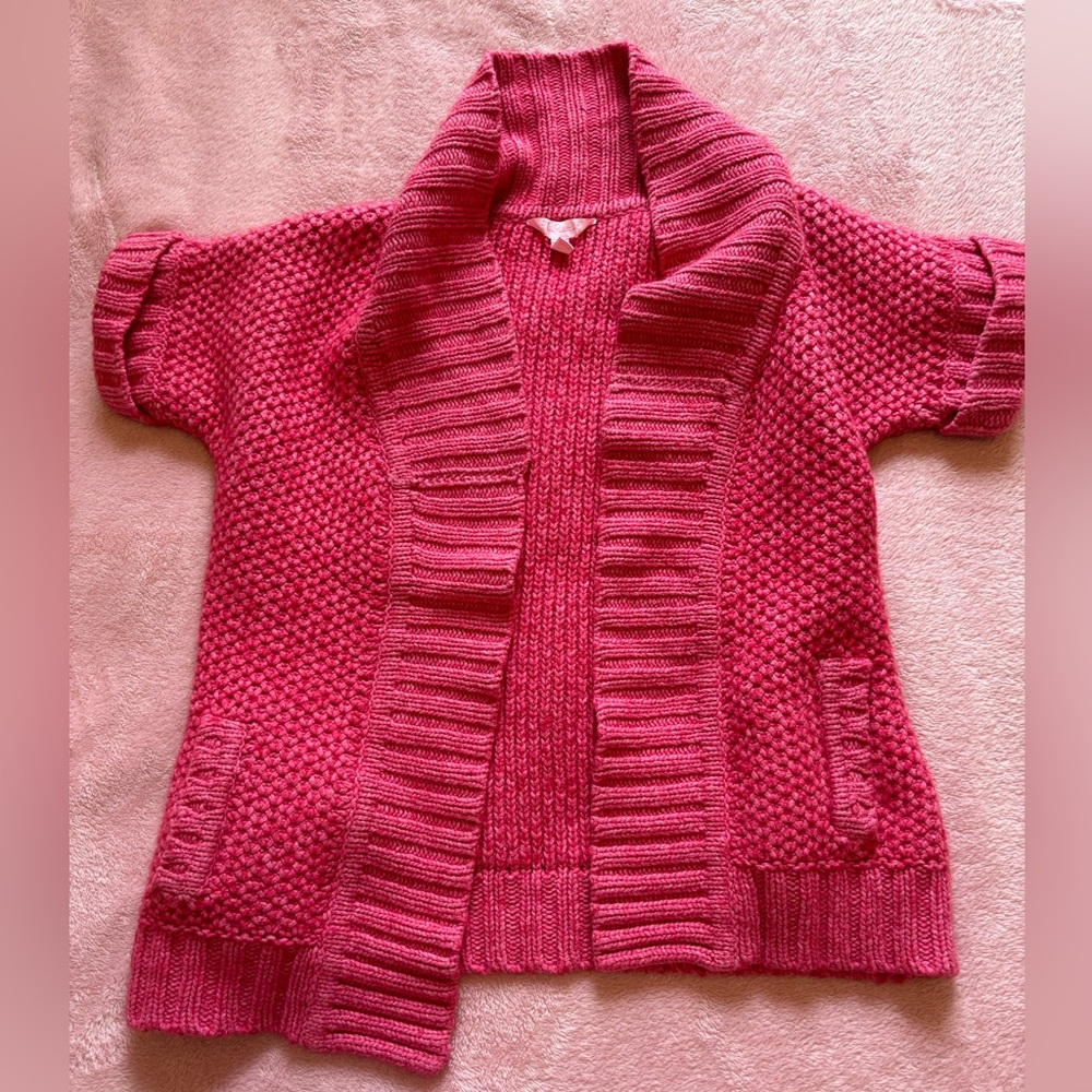 Lilly Pulitzer Pink Girls L Cardigan